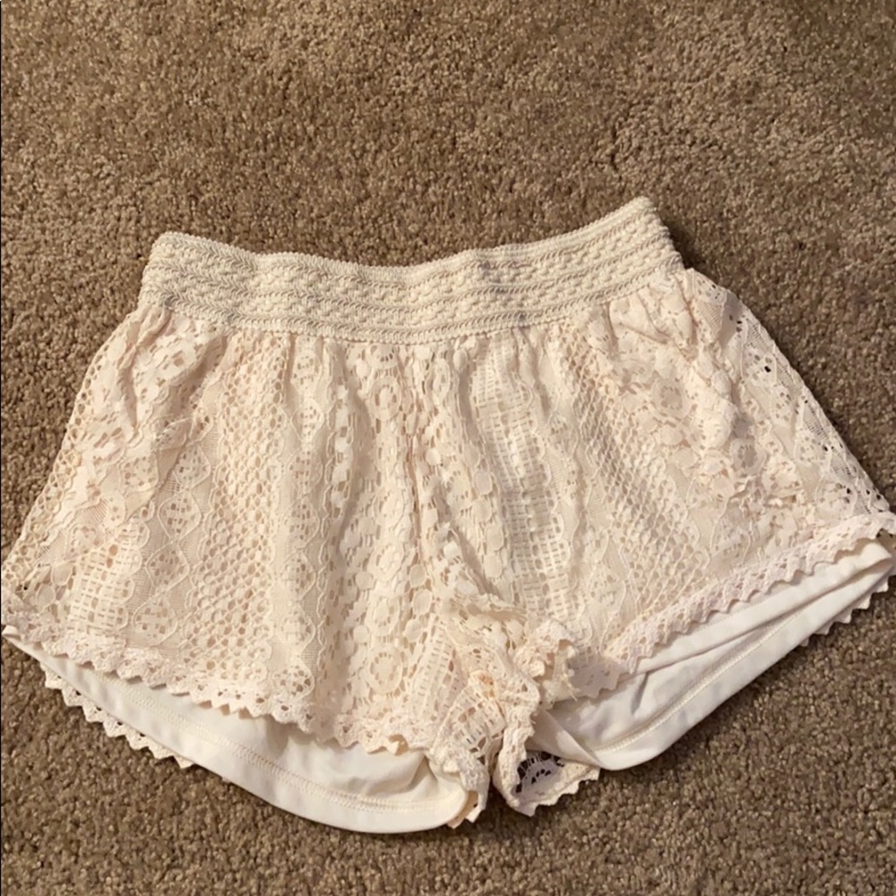 Lace shorts